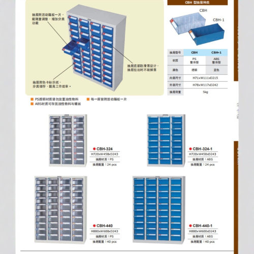 上海天钢直供零件整理柜CBH-324