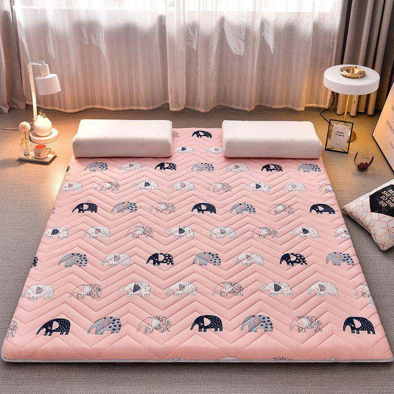 折床垫家用打地铺睡垫防潮厚可叠榻加榻米KBK地上垫午睡地垫子