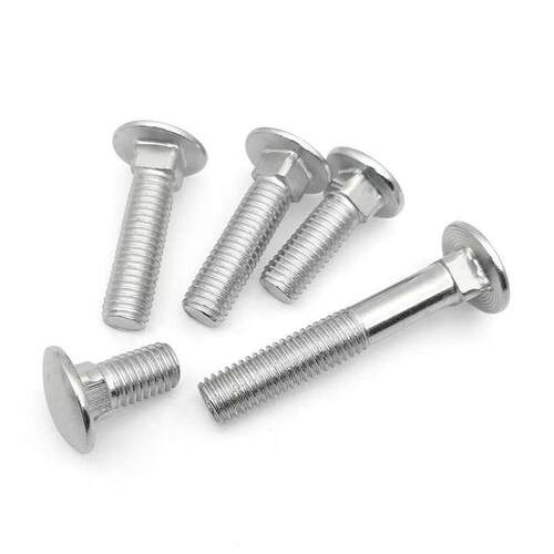 半头方颈螺栓G12马车螺丝M5BM68MM10M12LOOM14M16有圆现货本色螺