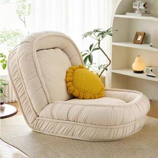 懒人沙发人类狗窝沙发床米单CRQ人人巨大间卧房室榻榻双网红阳垒