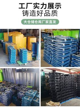 刹车静音叠折手推车平板车四轮拉货推车货车小推小VWK拉车手车家