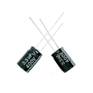 yt1f电解电容4003V.UF体积6 430FLN0V耐高温电源常用电 2mm3.3UF