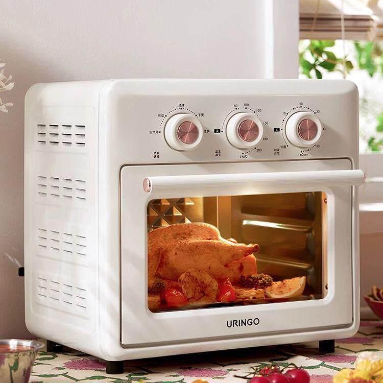 电烤箱家用小型烘焙多功能一体机大容量可视空气炸锅烤箱