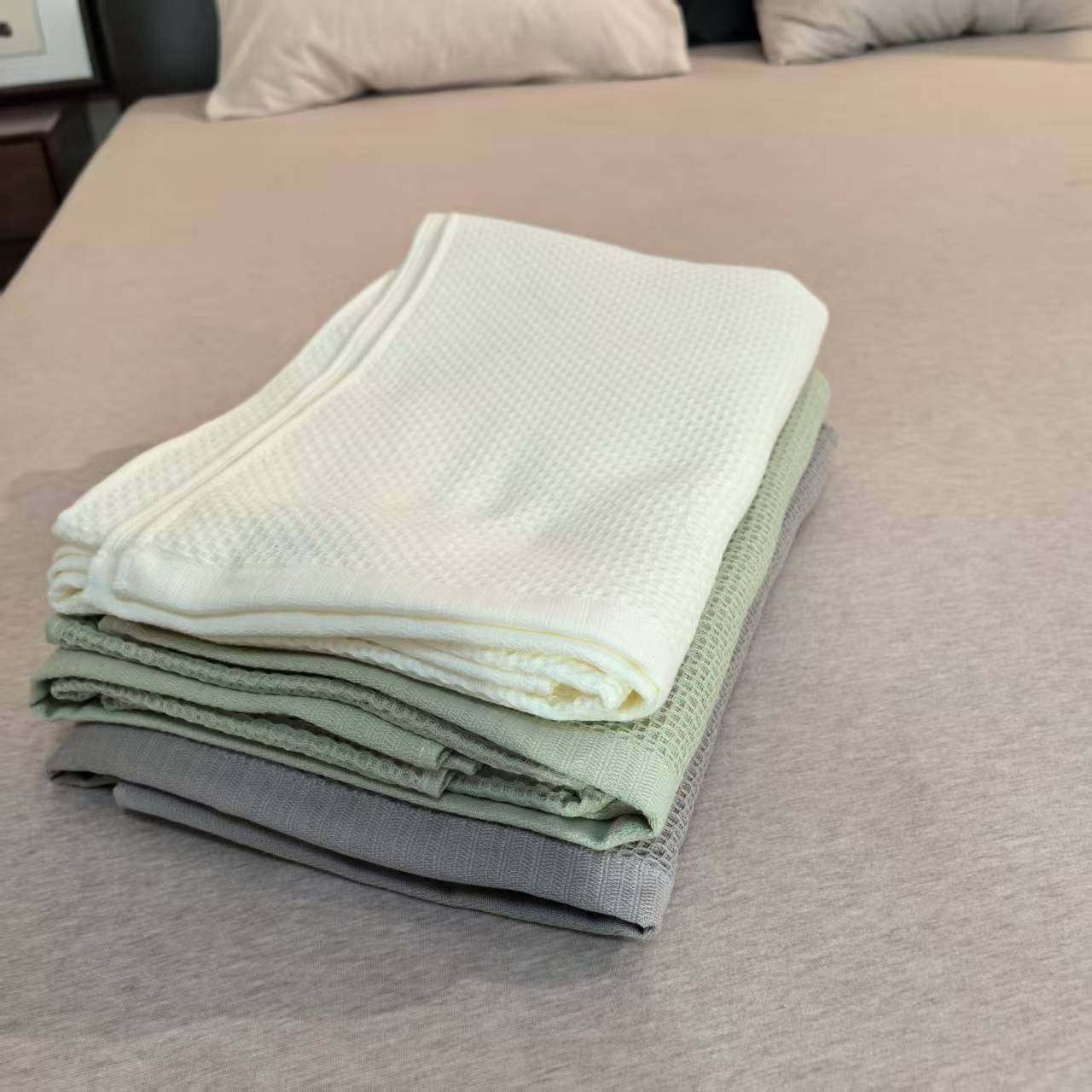 【大潘专属】轻氧小华夫格浴巾,居家布艺,浴巾,淘宝优惠券,粉丝福利购,淘宝优惠卷
