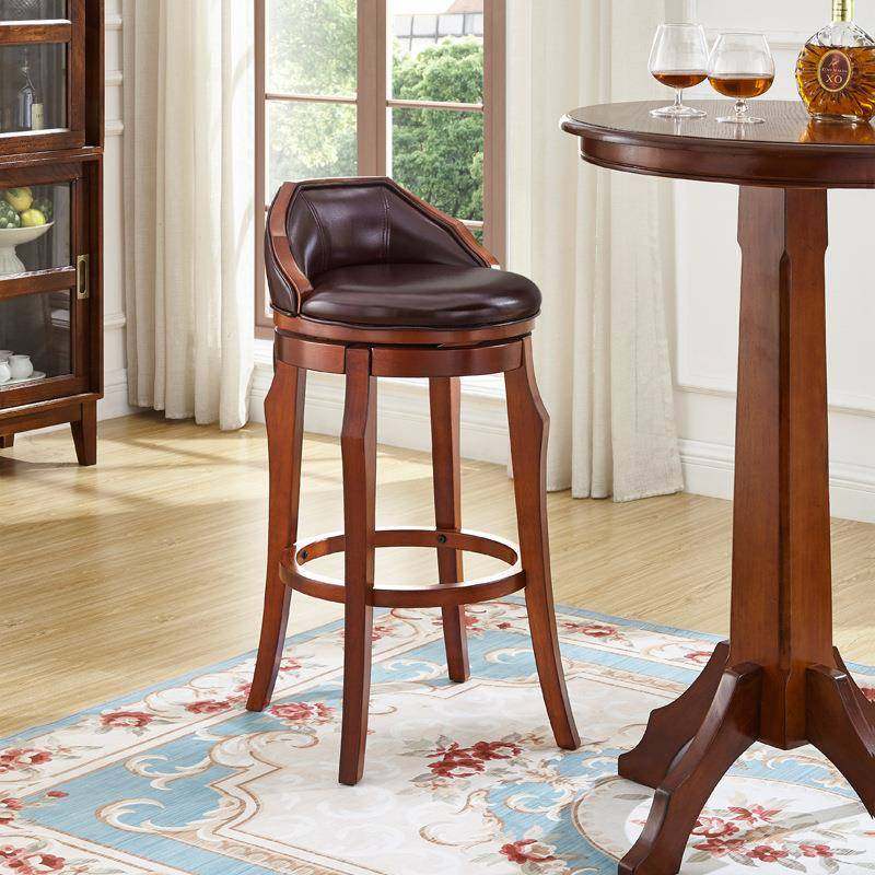 实木酒吧桌椅轻奢简约高脚凳家用休闲酒吧岛台椅子前台靠背吧凳,机械设备,其他机械设备,淘宝优惠券,粉丝福利购,淘宝优惠卷