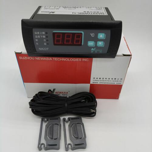 新亚洲NA227温度控制器冷库制冷化霜温控器220V温控仪控制开关