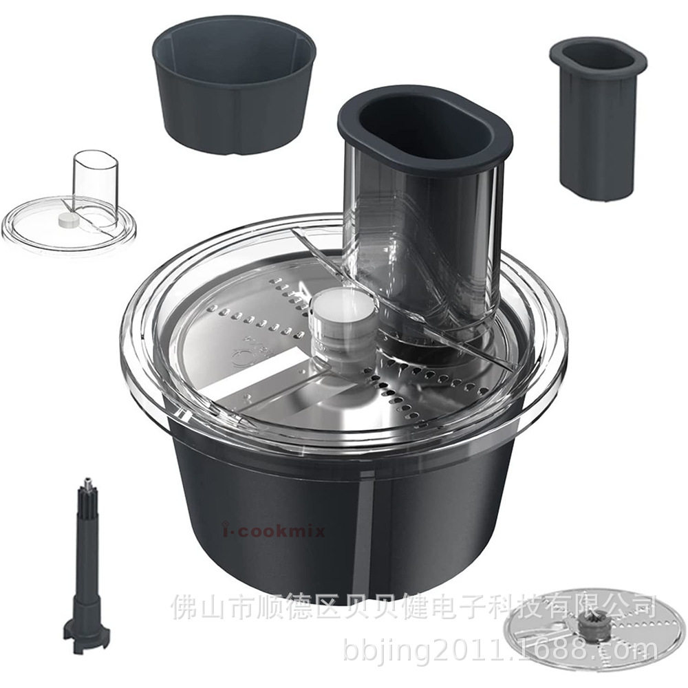 小美机配件多功能蔬菜切片刨丝器ThermomixTM5TM6厨房切片切丝