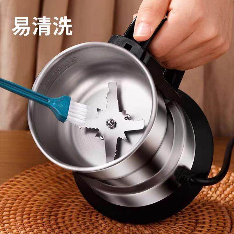 小型家用磨粉机厨房研磨机干磨打粉五谷杂粮花椒辣椒面粉碎机工厂