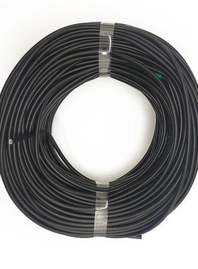 黑色玻纤管绝缘管耐高温自熄管玻纤管内纤外胶套管阻燃管定纹管