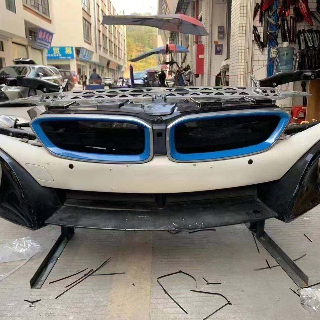 适用于宝马i3i8前嘴机盖前后保险杠大灯叶子板中网原装拆车