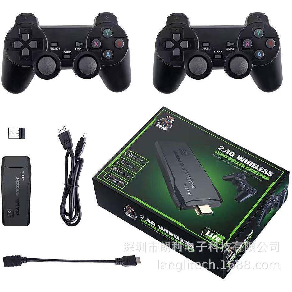 m8游戏机HDMI家用电视游戏机无线手柄双人街机高清复古游戏机