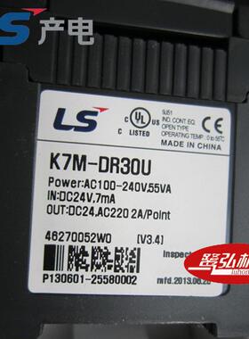 现货供应LS/产电K120S系列PLCK7M-DRT30U30点