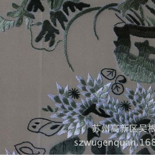 苏绣梅兰菊装客竹厅38805书房带框挂画苏州手工刺绣画饰四联幅
