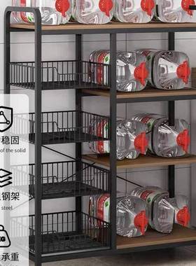 厨房置AL101966物架微家用多层地纳架波炉架子简易收纳货落架果收