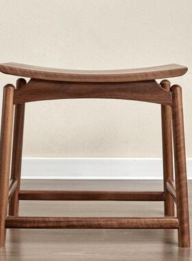 胡桃木子木樱桃凳小凳子凳梳矮妆凳子75052写字凳子学习凳