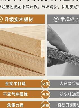 书架置物格架落地柜物子柜书CSY柜家用自由组合收纳柜实木矮子储