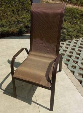 户折叠椅阳SBY-Y001聊天茶外吧椅简约靠背椅室外餐椅花园闲桌休椅