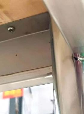 商用锈钢木案工作打包菜41509桌子饭店厨房案台板切砧板面案操作