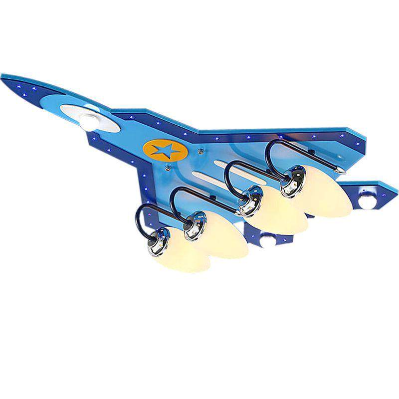 儿飞机吸顶童灯卡通儿灯43986飞机灯儿书房灯灯童房灯幼园灯亲子