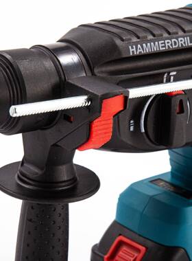 多功能锂钻电电30337锤功充电式锂电多能平钻锤削凿用电三镐