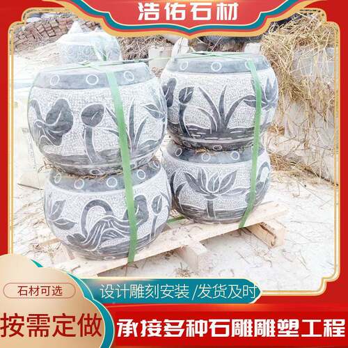 家基石柱厂顶石柱脚石古建002柱仿古石柱石墩柱子