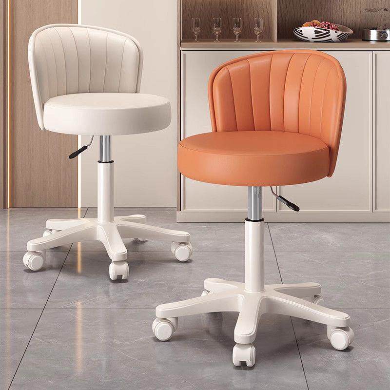 万向升降吧椅靠背移动卧沙发凳室软包梳妆台凳凳子美轮甲无品牌/