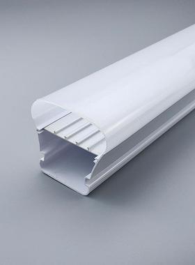 壳白色JJ-SFD-1挤出led三防灯外套件ed贴片三防灯塑l料外壳