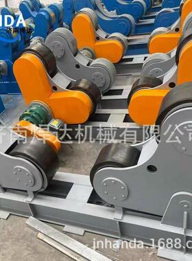 头厂家现货030吨用4吨自调滚轮架筒体焊源ZT-10接专重型滚轮架