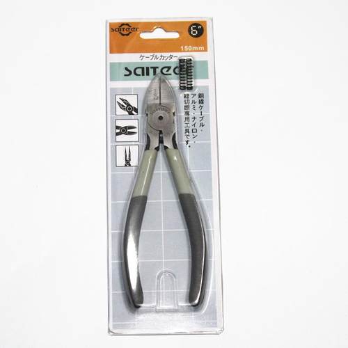 赛特迩工业级6寸150mm专业剪钢丝钳剪钳水口钳斜口钳剪线钳钢丝