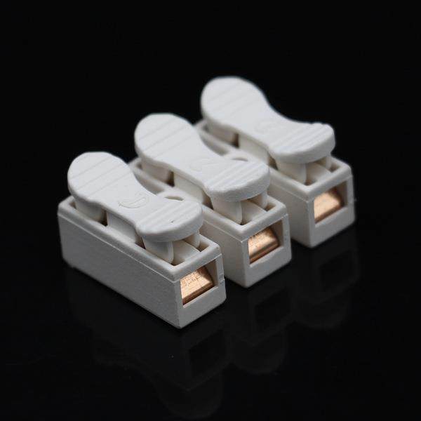 高阻燃免螺丝接线端子KX-P3快速接线端子PA+铜片500个/包,纺织面料/辅料/配套,纺织机械配件,淘宝优惠券,粉丝福利购,淘宝优惠卷