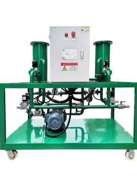 骁邦直销JL-100处理流速100L/min便携式三级过滤滤油机
