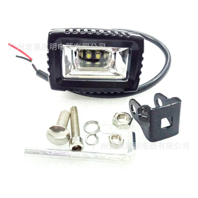 20W方形LED工作灯4X4越野车前照灯汽车防雾灯ATV驾驶灯宽视野