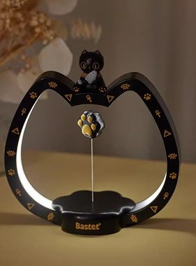 大英博物馆磁悬浮小夜灯桌面装饰小摆件床头灯男女生闺蜜生日礼物