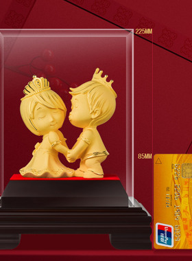 高档结婚婚礼礼物送新人纪念日订婚闺蜜礼品新婚摆件实用款精致