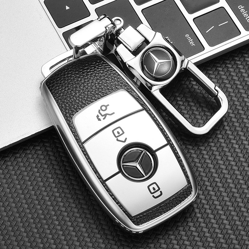 2021款奔驰C260L钥匙套新20款C级C200L专用钥匙包19款男女高档扣