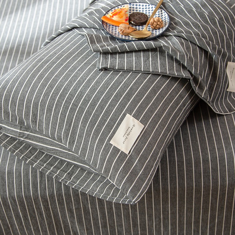 全棉枕套纯棉一只装单个小号枕头套40x60学生宿舍单人枕芯套48x74