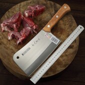 十八子作砍骨刀家用菜刀斩骨刀加厚锻打砍骨刀厨师屠夫商用剁骨刀