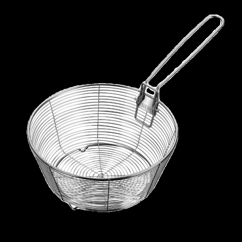 漏勺304不锈钢炸篮油炸漏网煮面大号网篮炸筐炸锅油锅滤网拌面勺