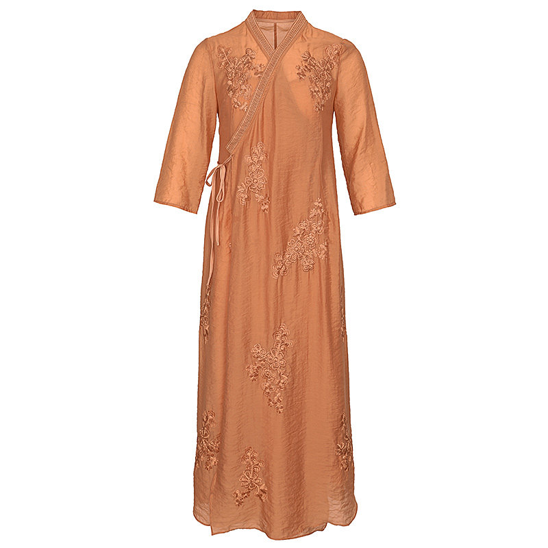 汉服女仙气飘逸古风连衣裙改良版中国风女装高端茶服禅意文艺春装