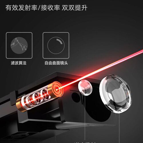 迈测手持激光测距仪红外线测量S6高精度电子尺带语音充电可替代S6