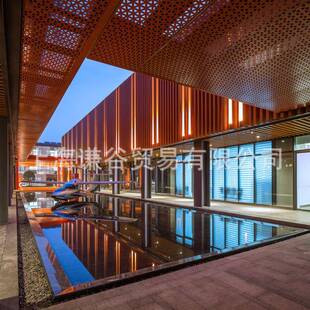 50正三角孔幕墙冲孔网板天花吊顶板工期快质量优