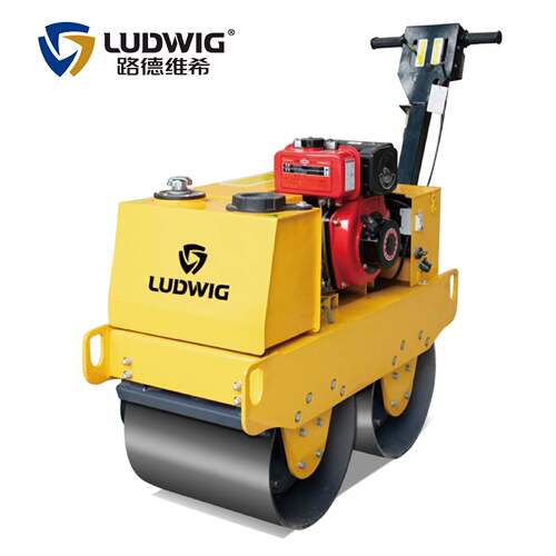 LD-S450手扶式微型双钢轮双向液压行走压路机压实机常柴170柴油机