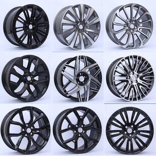 万吨锻造轮毂适用于路虎揽胜揽运发现行政星脉卫士锻造改装轮毂