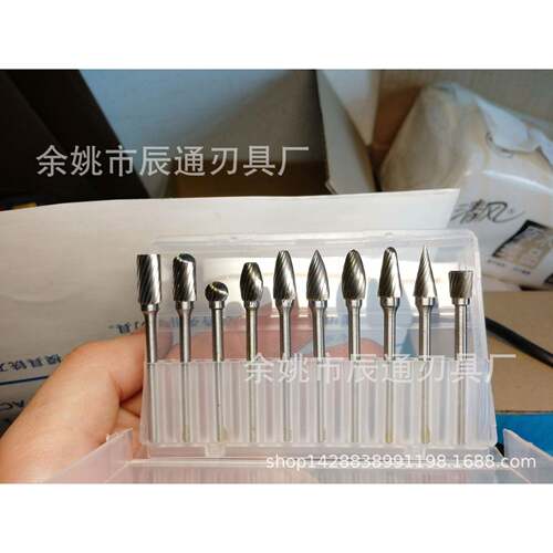 供应3*6MM石头雕刻磨头各种型号的硬质合金旋转锉单刃国