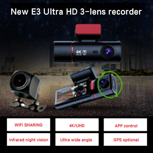 ??u ghi hình tr??c sau A5 Ultra HD 4K 1080p
