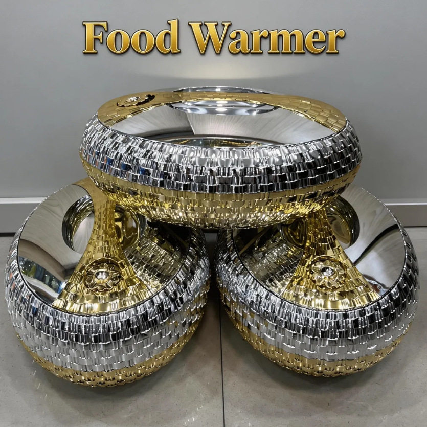 Food Warmer 4L-5L-6L金点双层保温盒外贸跨境厂家直销保温饭盒