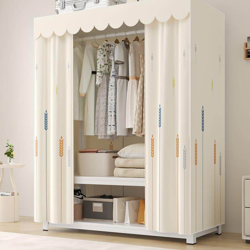 全封闭货架式简易衣柜结实耐用卧室家用出租房组装金属钢架橱子w&,纺织面料/辅料/配套,纺织机械配件,淘宝优惠券,粉丝福利购,淘宝优惠卷