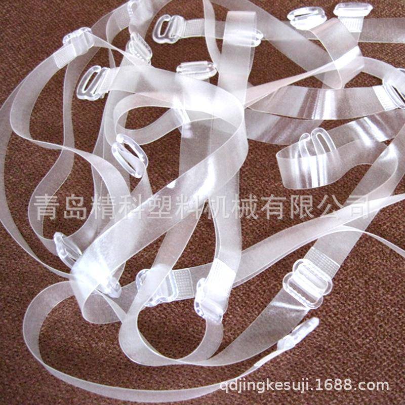 直销TPU透明弹力带挤出机设备一出六高速TPU胸衣肩带线