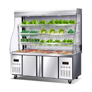 商用保鲜柜串串设备风幕柜点菜柜麻辣烫展示柜冷藏冷冻立式冰柜