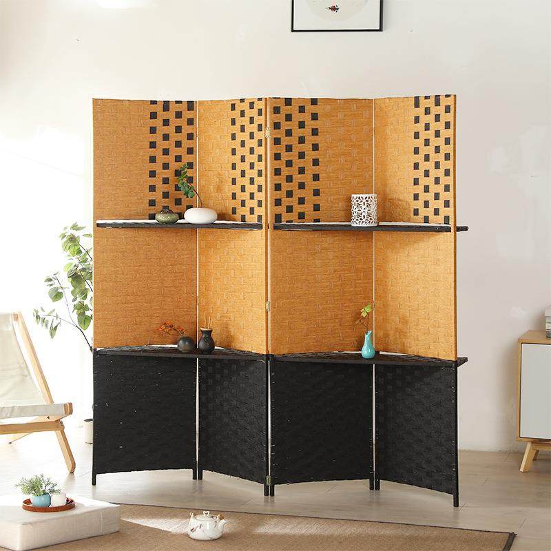 竹编屏风客厅办公室办公桌移动折叠隔断屏风卫生间隔断新中式屏风,鲜花速递/花卉仿真/绿植园艺,割草机/草坪机,淘宝优惠券,粉丝福利购,淘宝优惠卷